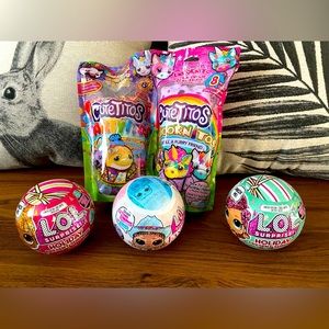 Lot of cutetitos and LOL Dolls
